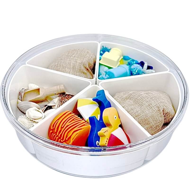 Beach Day, Ocean Theme Set with Kinetic Sand Blossom & Bloom Kids