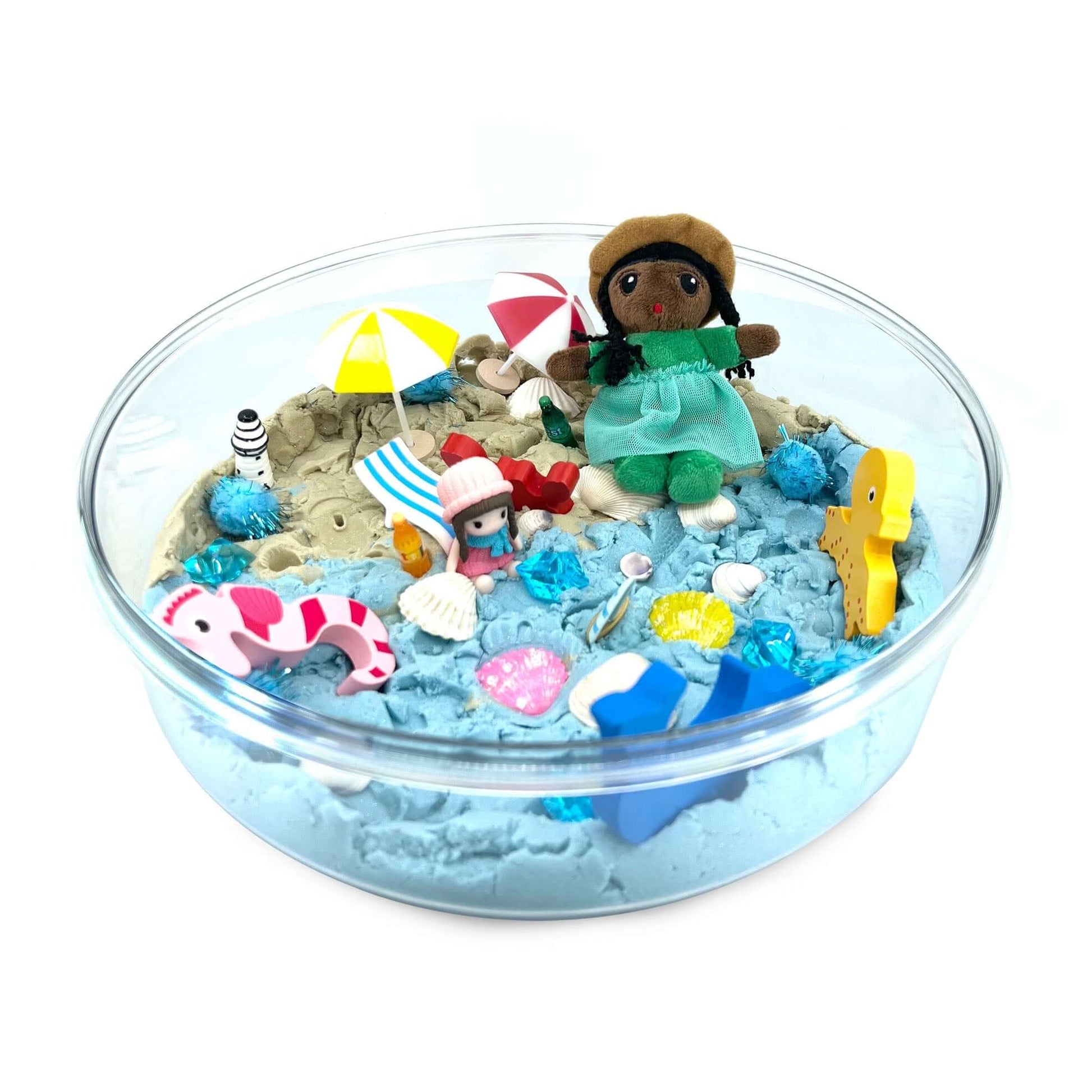 Beach Day, Ocean Theme Set with Kinetic Sand Blossom & Bloom Kids