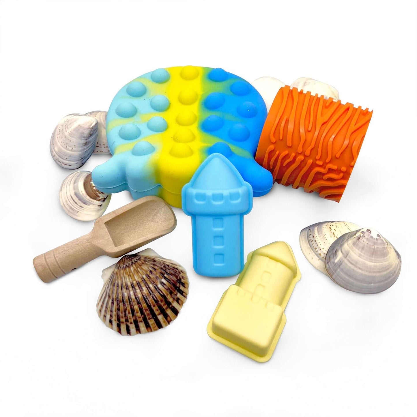 Beach Day, Ocean Theme Set with Kinetic Sand Blossom & Bloom Kids
