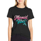 Mermaid Vibes Birthday Party Mermaid Squad  Polyester Blend T-Shirt