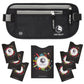 Travel Money Belt + RFID Sleeves