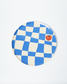 Little Chef Checkered Party Plates (9 Inch, 12 Count) | Kids Cooking Birthday Party Supplies | Colorful Checkerboard Paper Plates