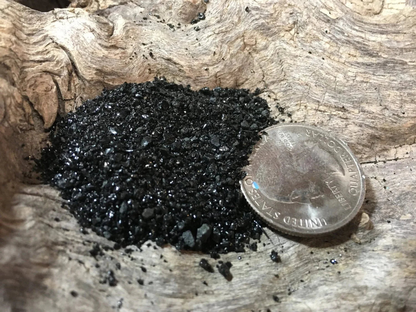 Bulk Black Sand for Crafts & DIY – 1 oz, 4 oz, 8 oz, or 1 lb Options