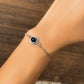 Vintage Charm Adjustable Turquoise Bracelet