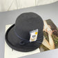 Classic Foldable Straw Beach Hat with Ribbon