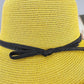 Classic Foldable Straw Beach Hat with Ribbon