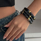 Light luxury ins style beaded bamboo bracelet