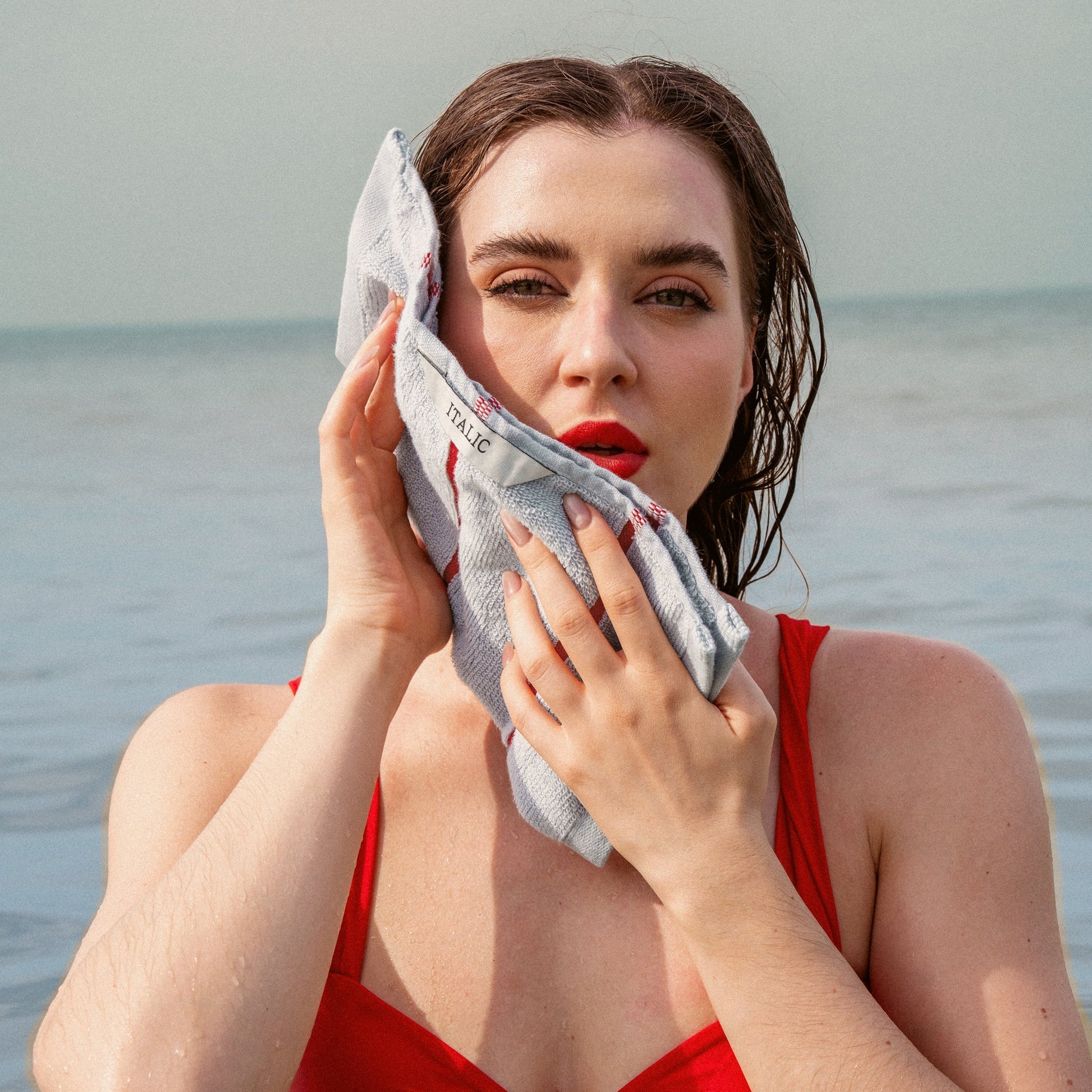 Deia Australian Cotton Towels Italic
