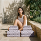 Australian Cotton Towels Italic