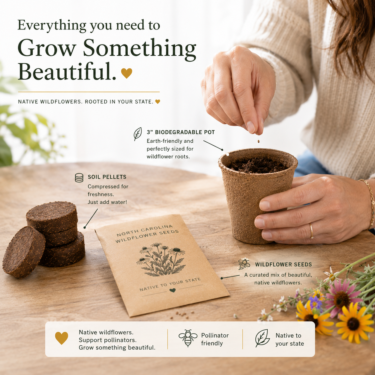 Washington Lupine Wildflower Grow Kit
