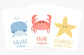 Sea Animals Flashcards GoodnightFox