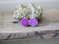 Druzy Bezel Pendant Necklaces