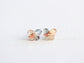 Papillon Studs - Fluorite