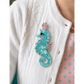 Starla the Seahorse Siren Brooch by Miss Fluff x Lipstick & Chrome