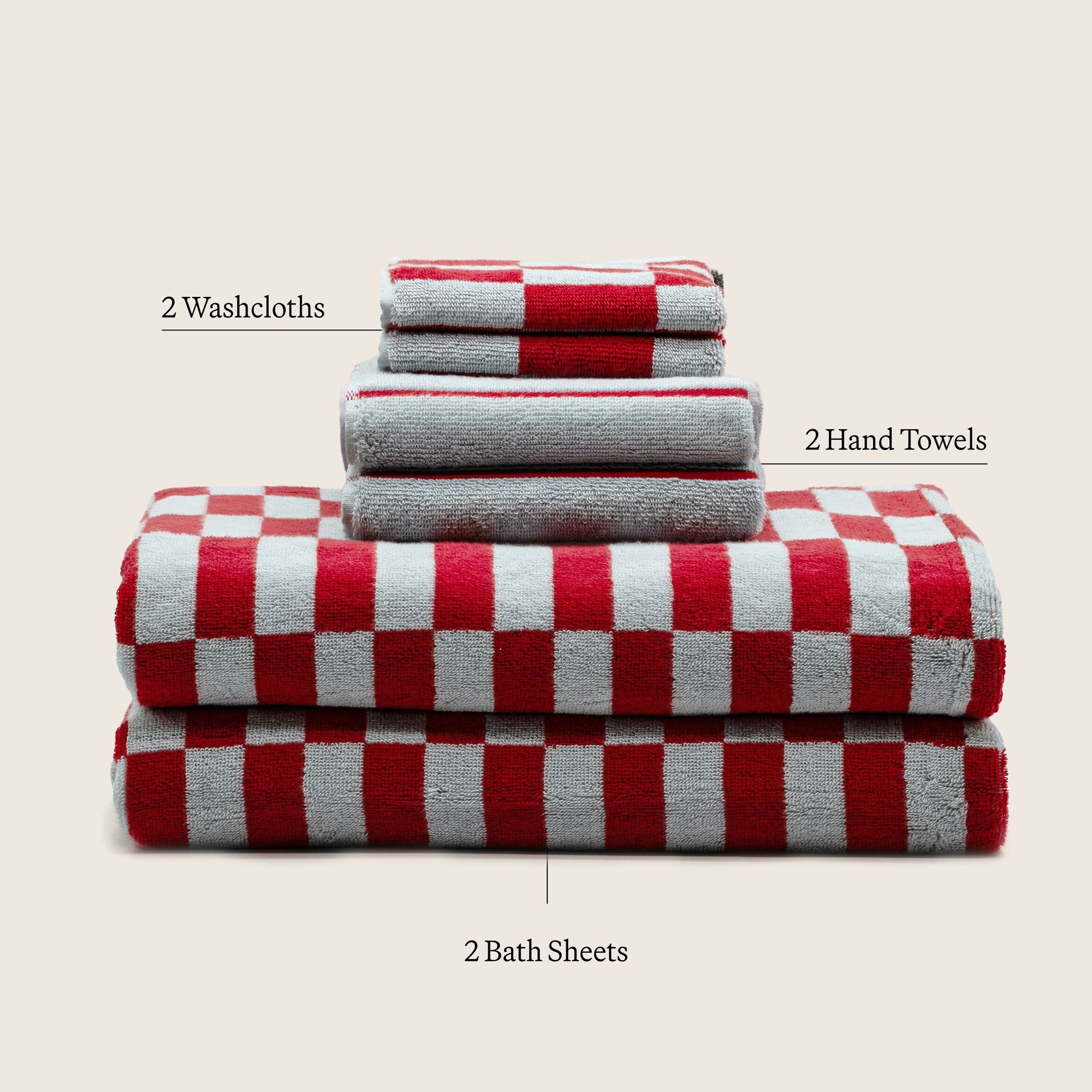 Pietra Australian Cotton Towels Italic