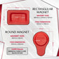 Biomagnetic Therapy Magnet Kit — Ferrite & Leather (12 Mixed Units)