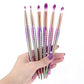 Makeup Brushes Kit Natural Tool Pencil Cosmetics Foundation Artist Mermaid Highlighter Face Set Of Bronzer Eyeshadow Lip