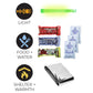 Quake Kits 1 Day Quick Grab Kit in Resealable Bag