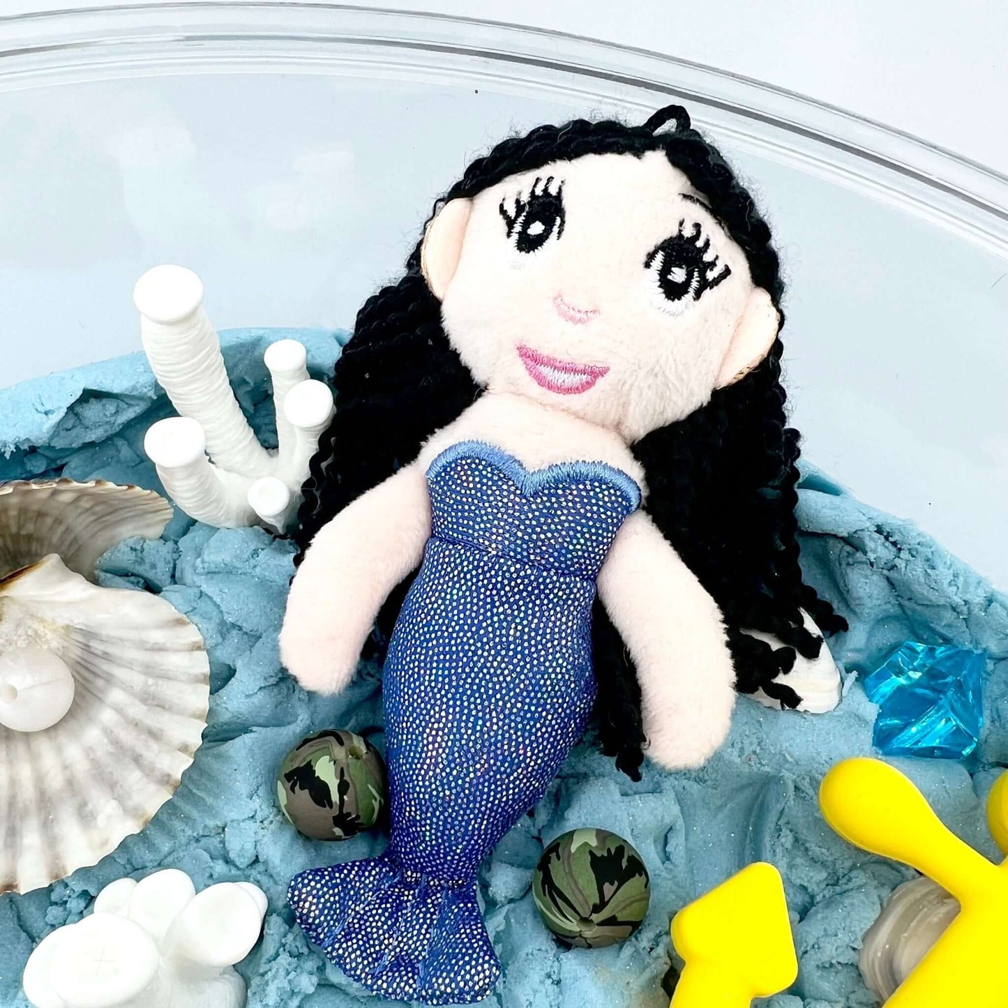 Mystical Mermaid, Play Set with Kinetic Sand Blossom & Bloom Kids