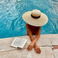 Oversized Big Modern Straw Hats For Women Summer Large Brim Sun Hat Luxury Beach Hat UV Protection Comfortable Hat For Party Summer Accessories