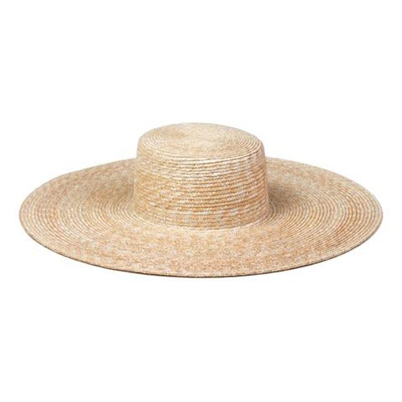 Oversized Big Modern Straw Hats For Women Summer Large Brim Sun Hat Luxury Beach Hat UV Protection Comfortable Hat For Party Summer Accessories