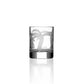 Palm Tree Etched Glassware