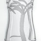 Palm Tree Etched Glassware
