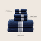 Nautilus Australian Cotton Towels Italic