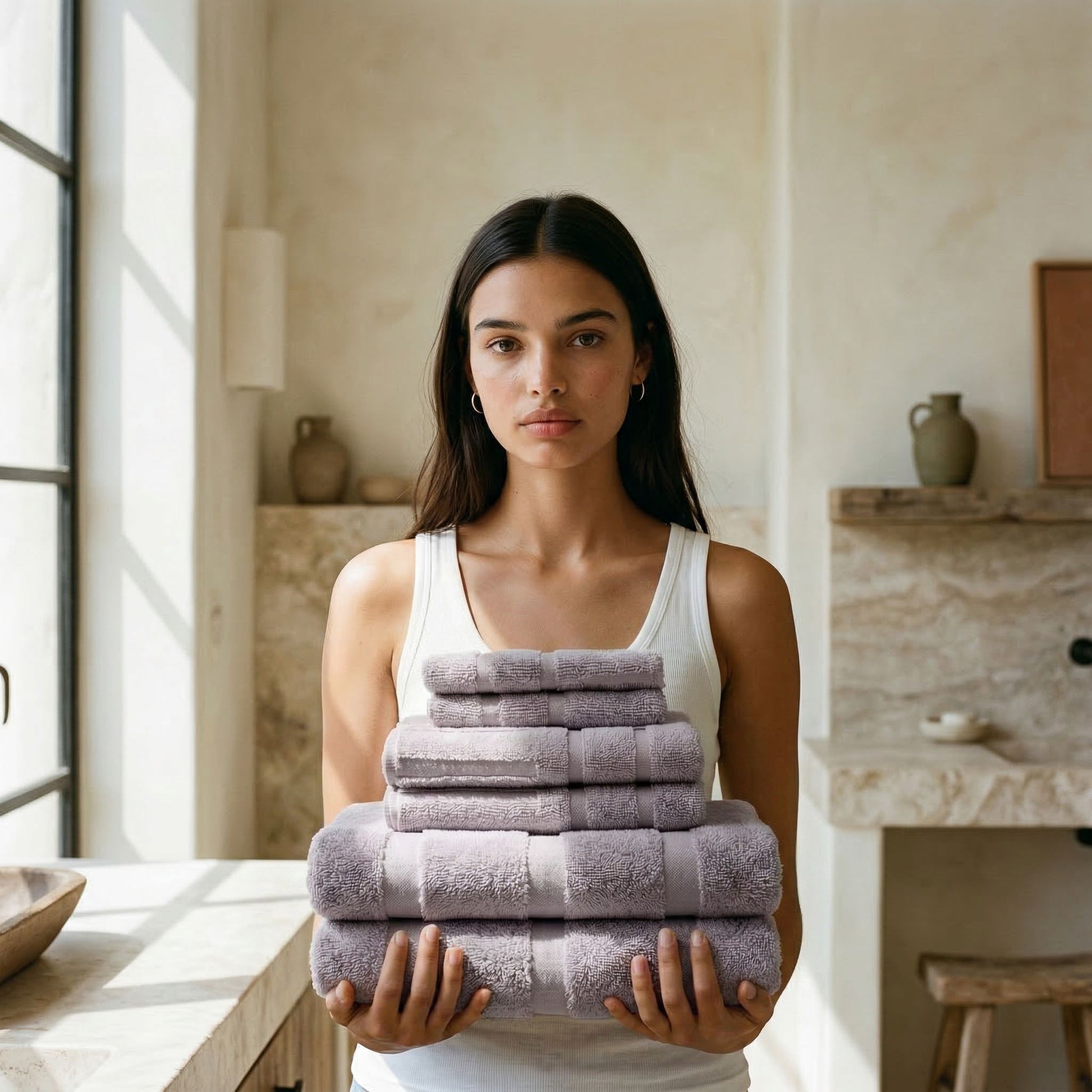 Australian Cotton Towels Italic