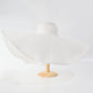 Summer Large Wide Brim Foldable Sun Hats For Women Foldable Sun Hat Wide Brim Summer Straw Floppy Beach Hat Oversized Sun Hat Modern Travel Straw Hat Fashionable Lady UV Protection Beach Hat 54-57cm