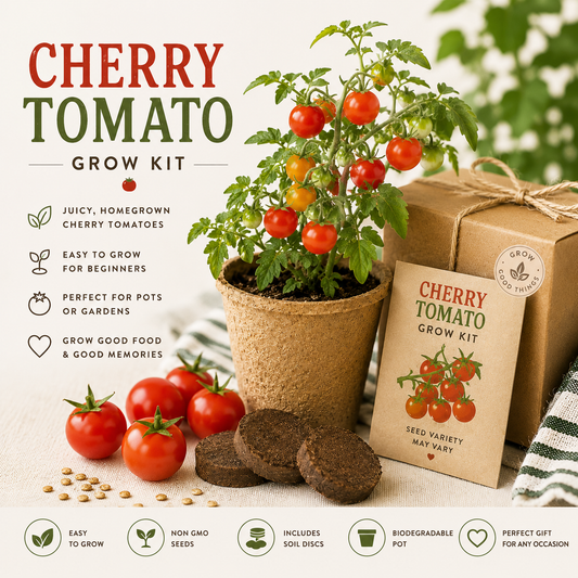 Cherry Tomato Grow Kit | Grow Your Own Tomatoes at Home CYDesignStudio