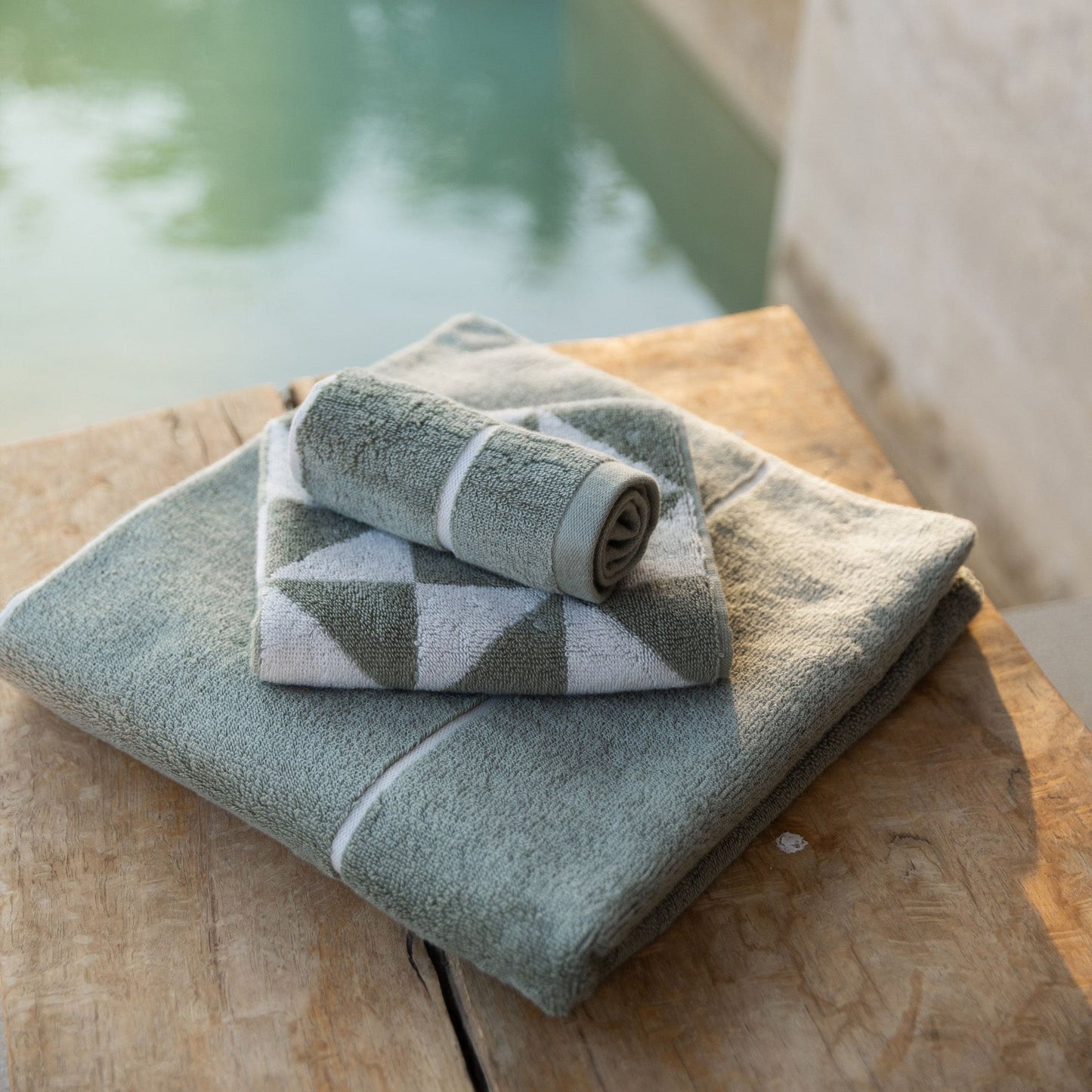 Deia Australian Cotton Towels Italic