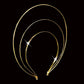 Unique 3 Layer Headband Wedding Bridal Hair Accessories Gold Tiara Crown Jewelry for Women Hair band Metal Headpiece Gorgeous Hair Accessories For Women