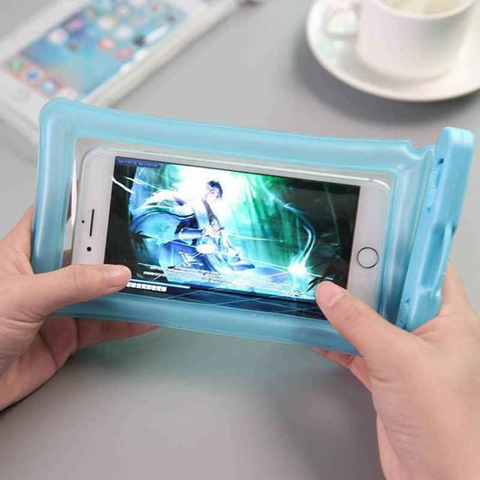 Phone Pouch 2-Pack – Blue & White Shaketea