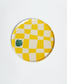 Little Chef Checkered Party Plates (9 Inch, 12 Count) | Kids Cooking Birthday Party Supplies | Colorful Checkerboard Paper Plates