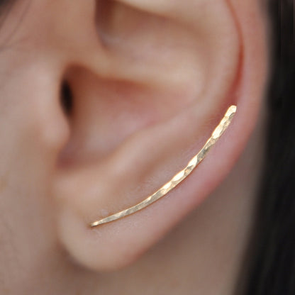 925 Silver Earrings Gold Filled Jewelry Mermaid Quake