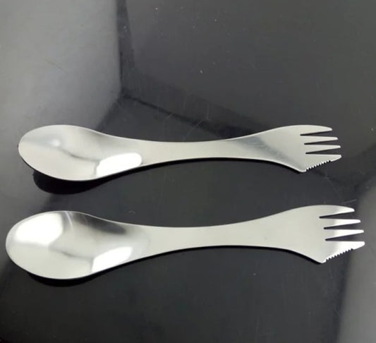 Stainless steel Spork - Mermaid Quake