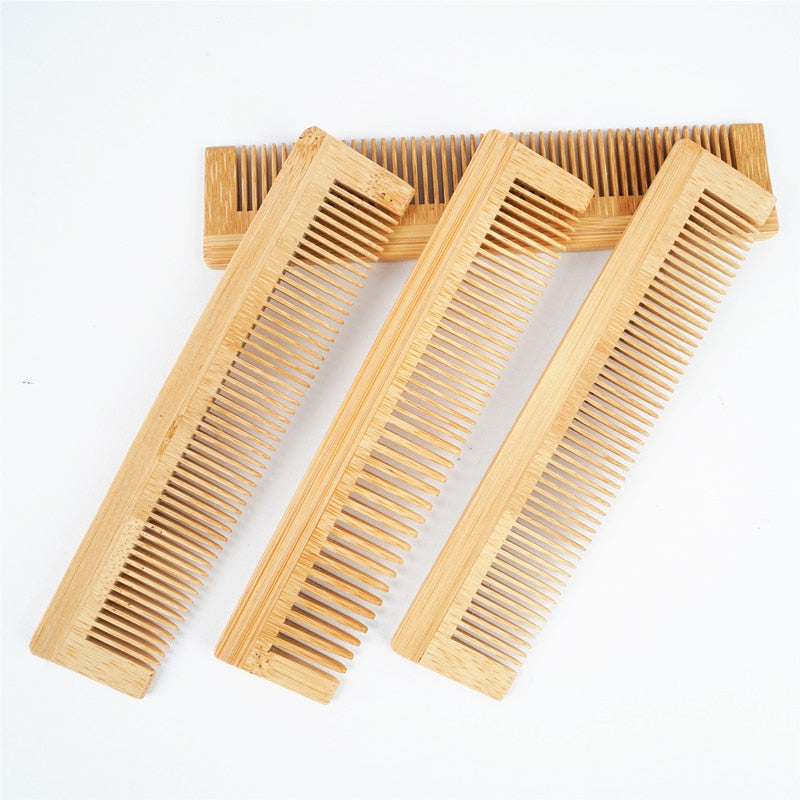 Bamboo Massage Hair Combs - Mermaid Quake