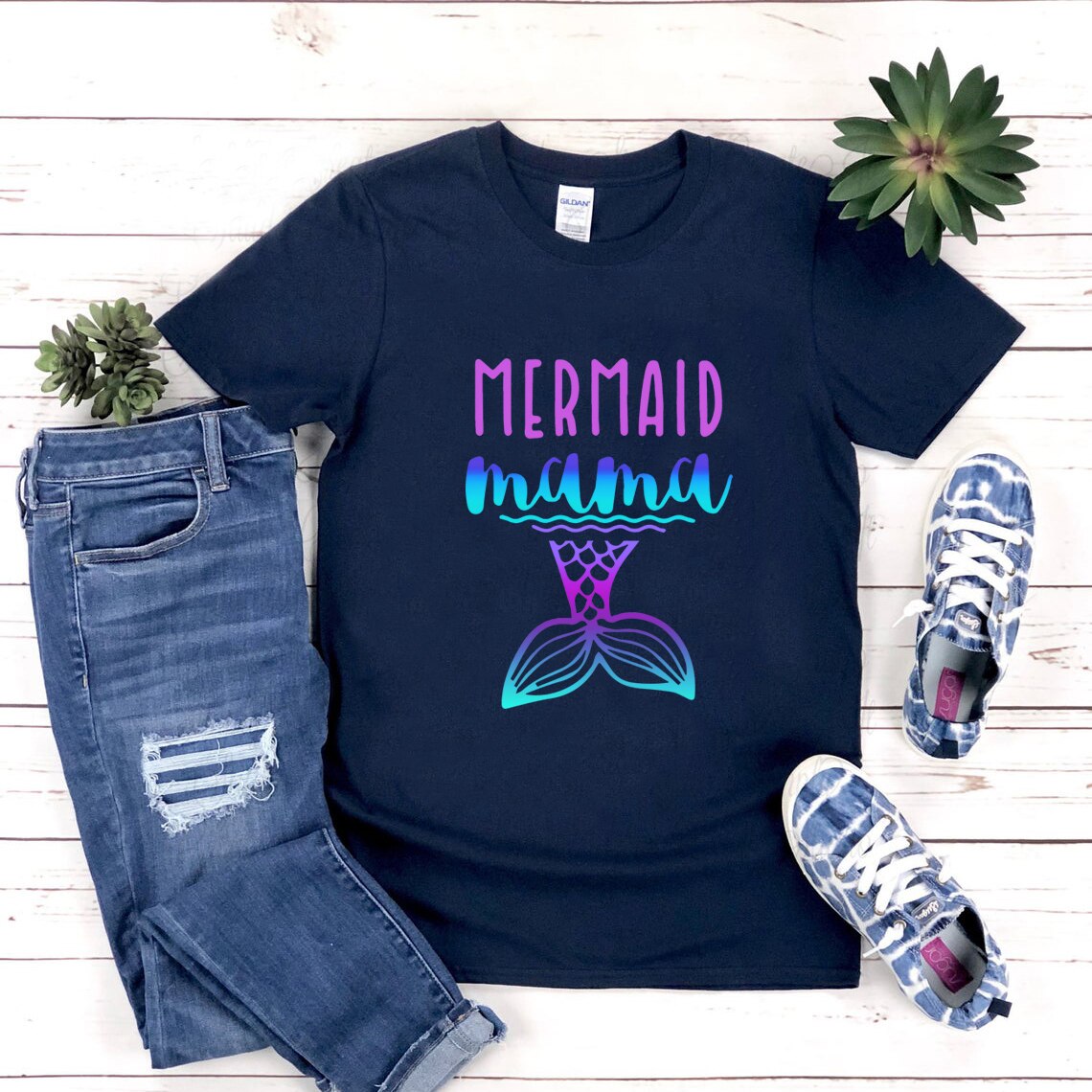 Mermaid Mama Top - Mermaid Quake